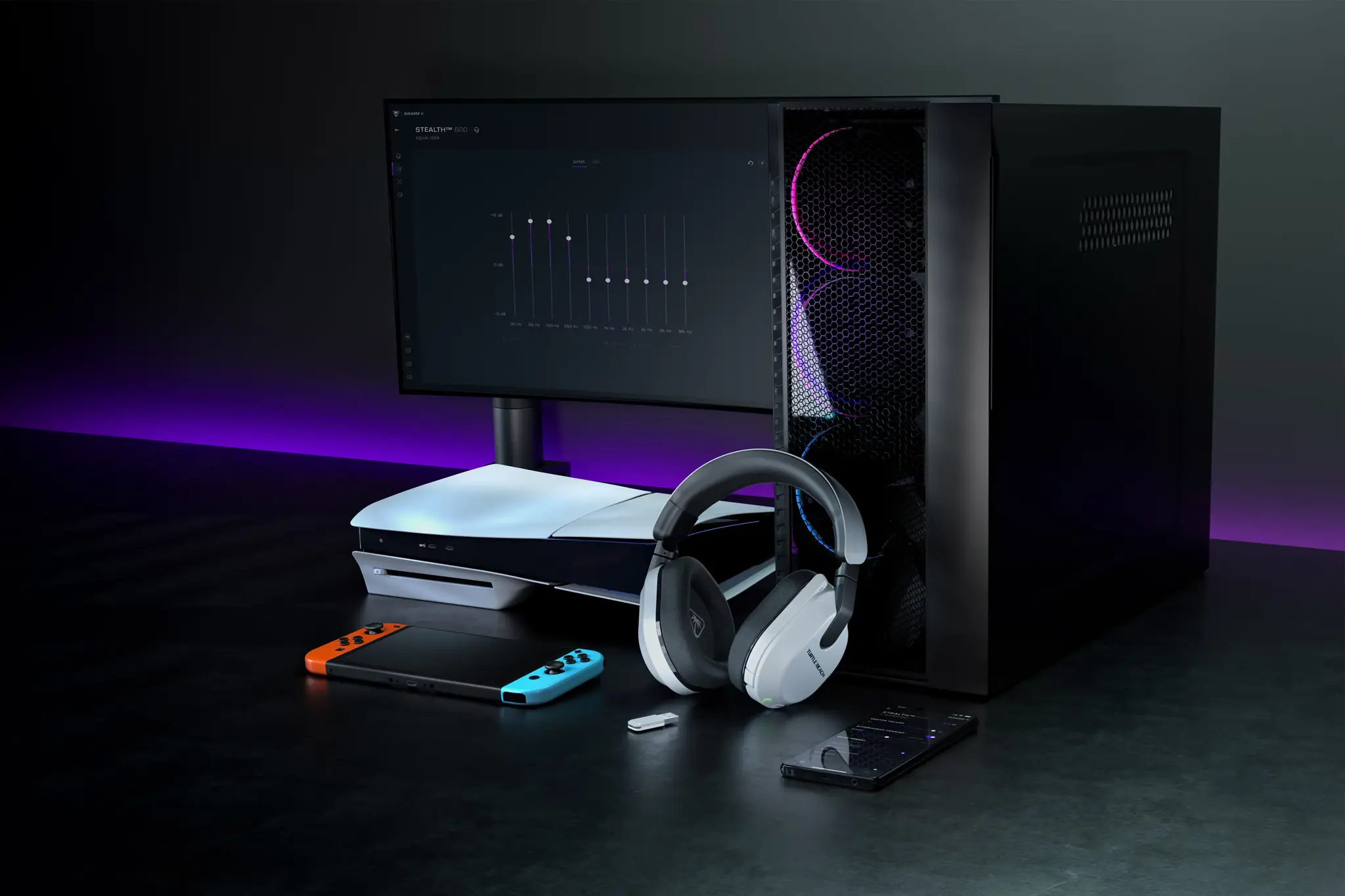 Turtle Beach Stealth 600 Gen 3, Wireless, Gaming, 20 - 20000 Hz, Headset, White