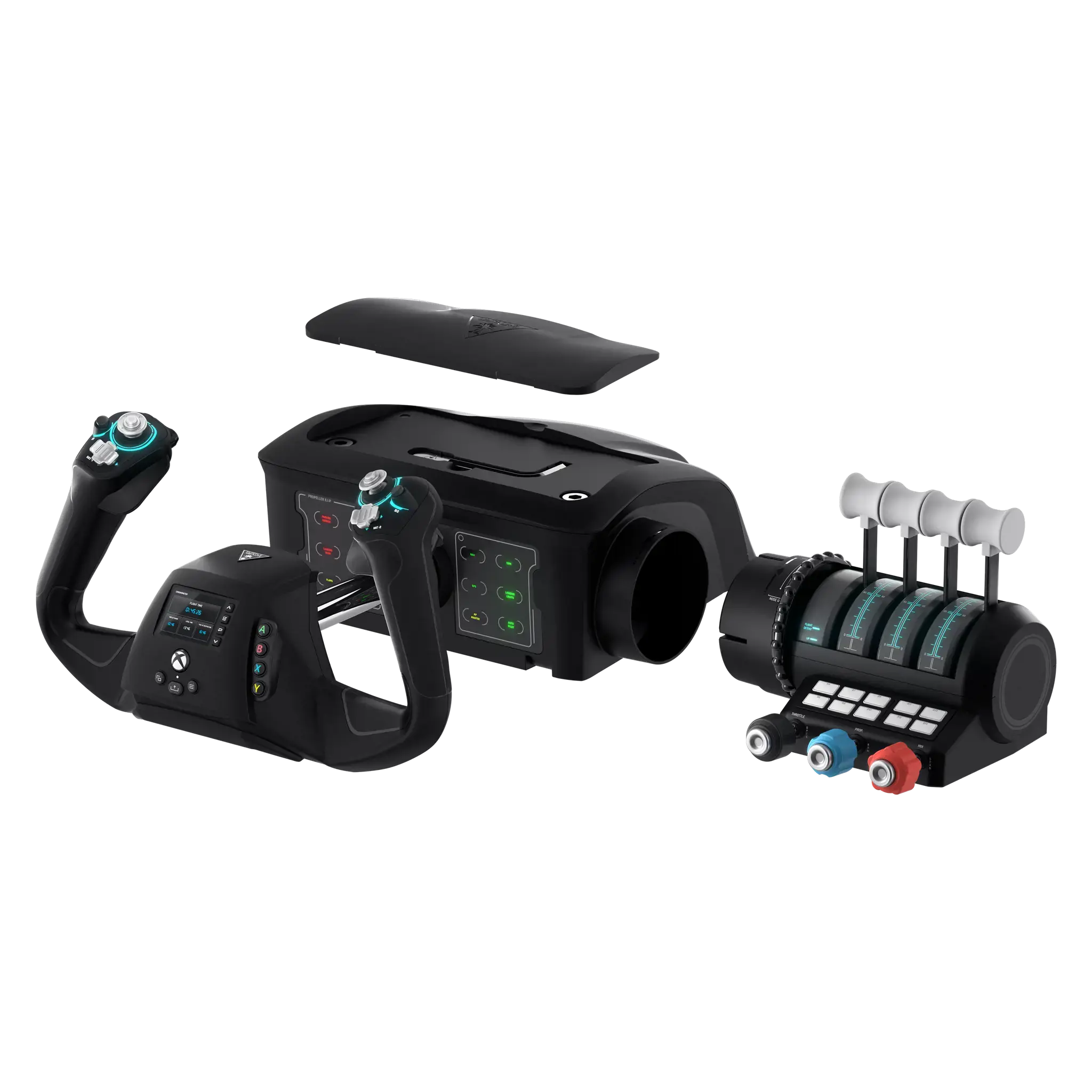 Turtle Beach VelocityOne Flight, Flight Sim, PC, Xbox One, Xbox One S, Xbox One X, Xbox Series S, Xbox Series X, Analogue / Digital, Wired, USB, USB Type-A, USB Type-C