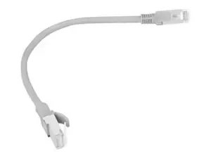 LANBERG PCU6-10CC-0025-S Lanberg Patchcord RJ45 kat. 6 UTP 0,25 m pilkos spalvos