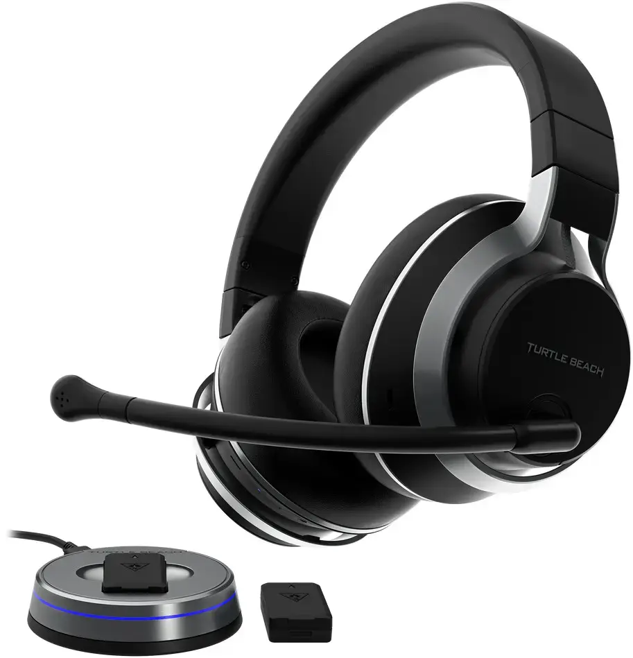 "Turtle Beach Stealth Pro" - "PlayStation", belaidis, žaidimų, 10 - 22000 Hz, 1,65 kg, ausinės, juodos spalvos