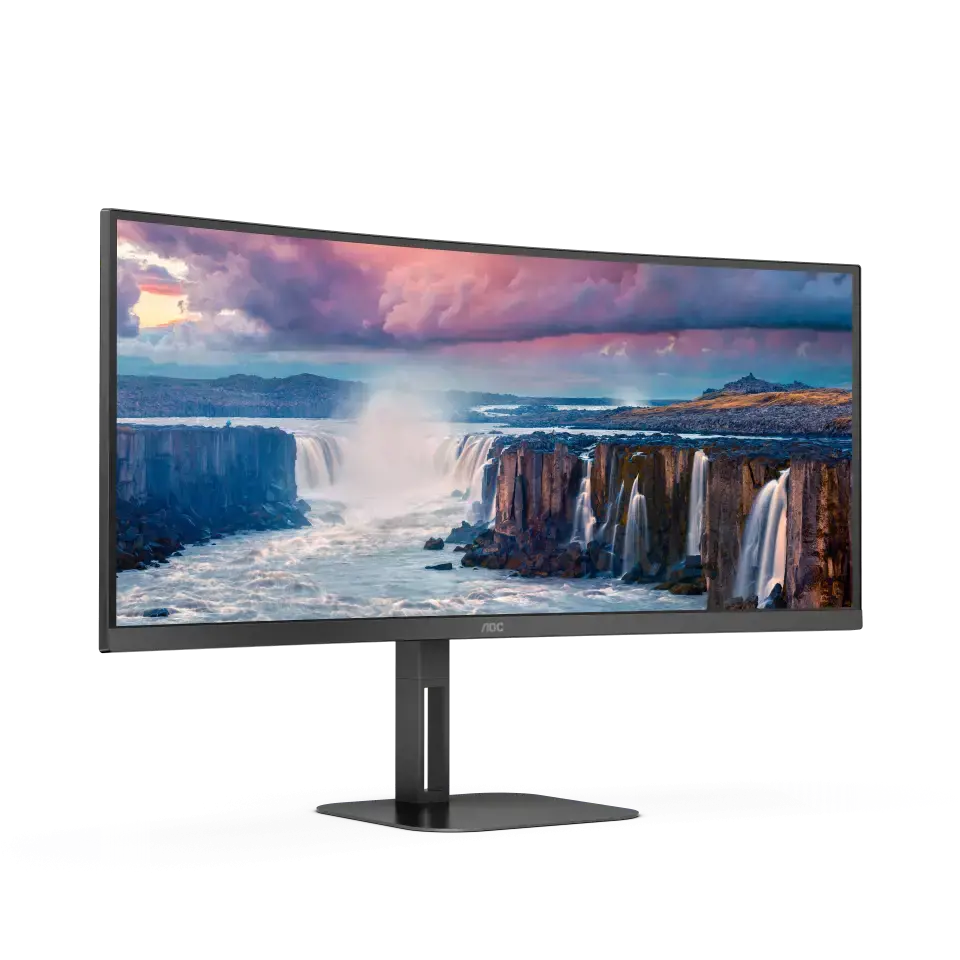 Monitorius AOC CU34V5C/BK 34inch monitor HDMI DP USB