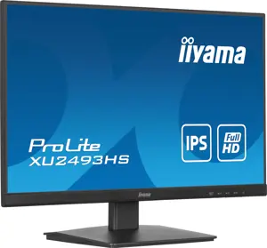 iiyama ProLite XU2493HS-B6, 60.5 cm (23.8"), 1920 x 1080 pixels, Full HD, LED, 0.5 ms, Black