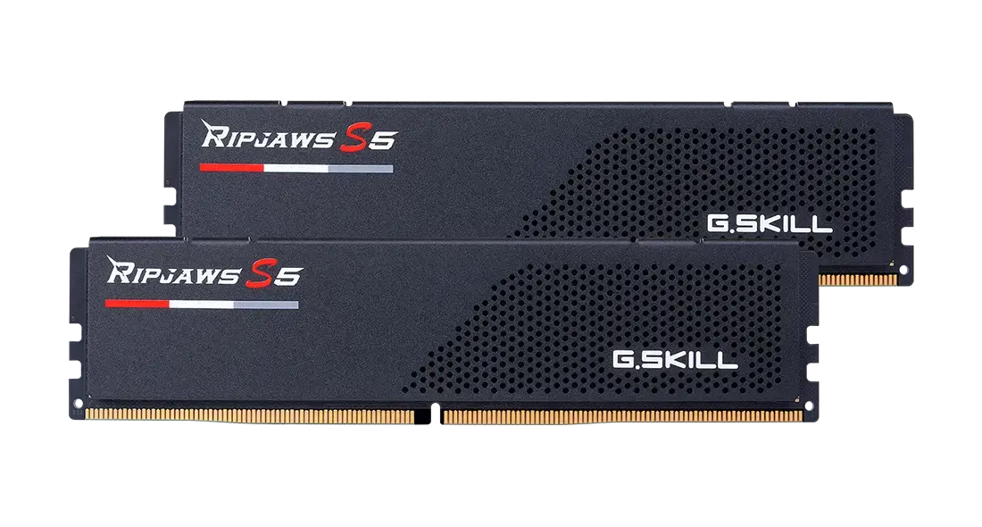 G.SKILL Ripjaws S5 DDR5 32GB 2x16GB 5600MHz CL40 1.2V XMP 3.0 juoda