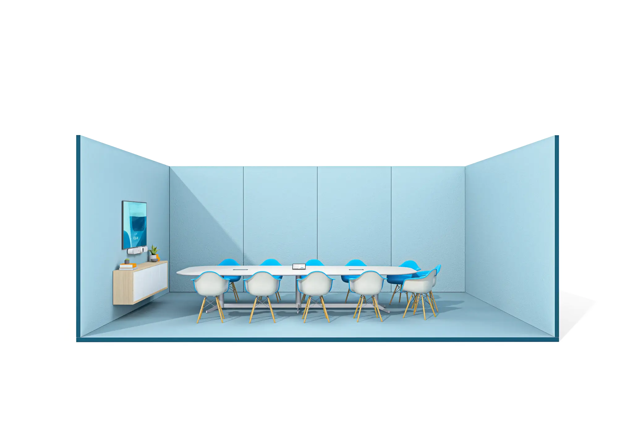 Logitech Rally Bar, Group video conferencing system, 4K Ultra HD, 30 fps, 5x, 3x, White