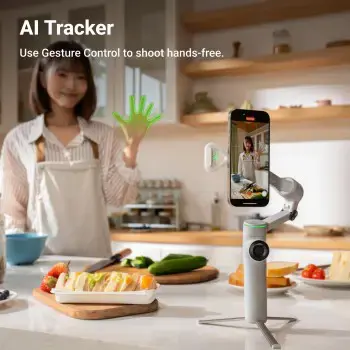 GIMBAL FLOW 2 PRO AI TRACKER/CINSABQB/TRUCKERWHITE INSTA360