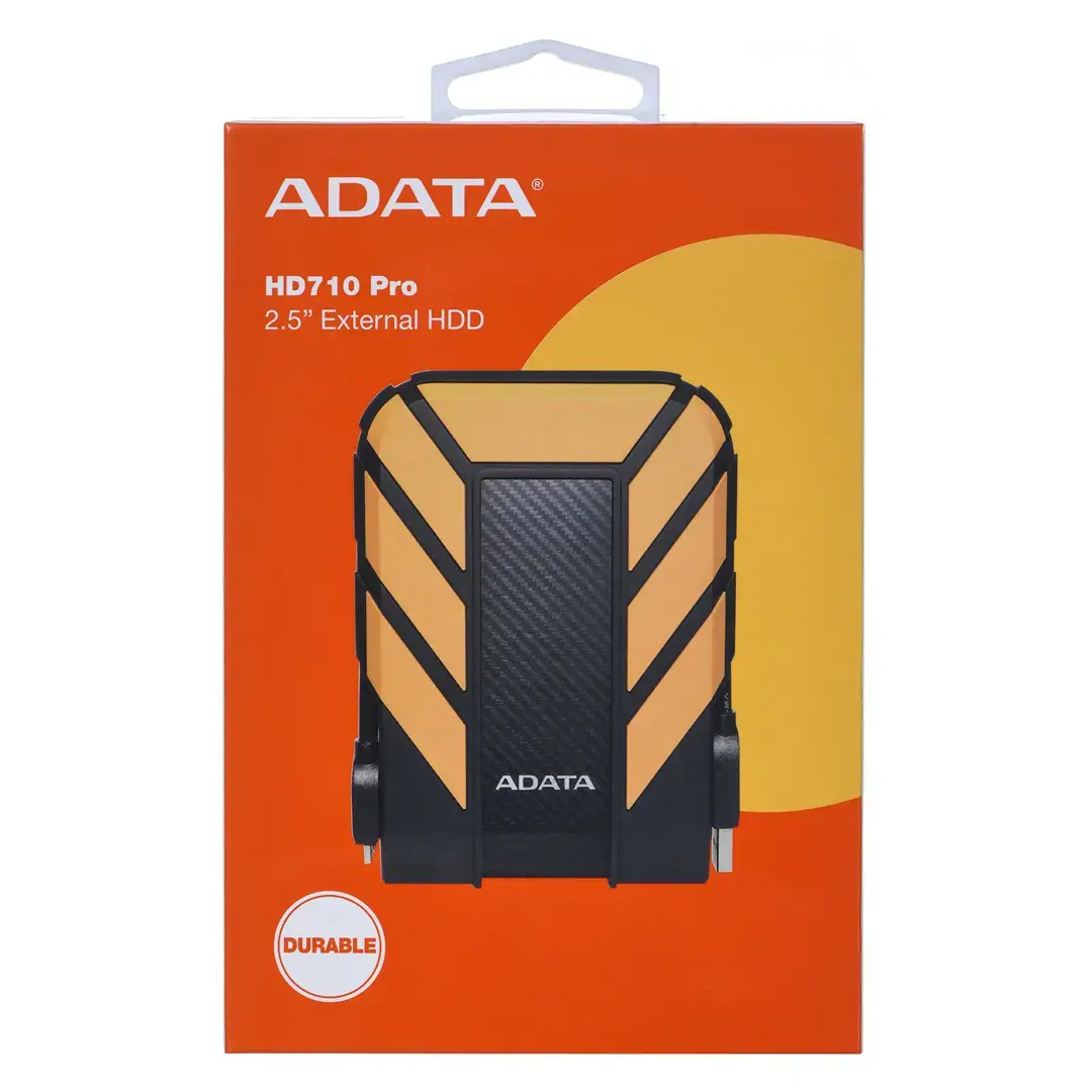 ADATA HD710P 1TB USB3.1 kietasis diskas 2.5i geltonos spalvos
