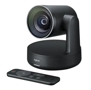 "Logitech Rally Ultra-HD ConferenceCam", grupinių vaizdo konferencijų sistema, 4K Ultra HD, 60 kadrų per sekundę, 90°, 15x, juoda