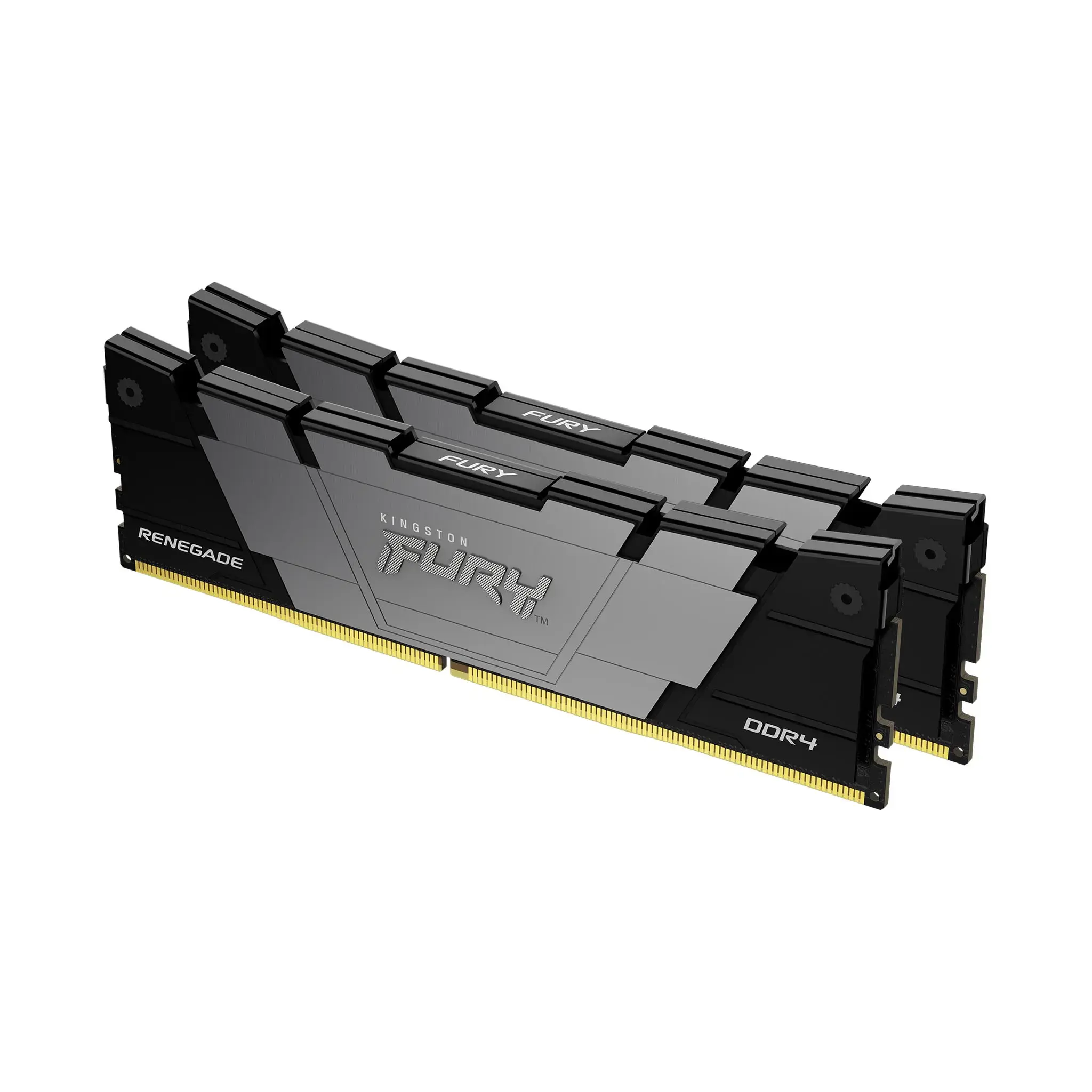Kingston Technology FURY 16GB 3200MT/s DDR4 CL16 DIMM (Kit of 2) Renegade Black, 16 GB, 2 x 8 GB, DDR4, 288-pin DIMM