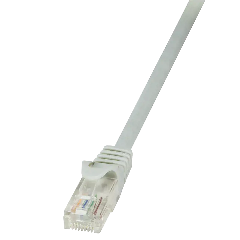 LOGILINK CP1022U LOGILINK - Jungiamieji kabeliai CAT 5e UTP 0,50 m pilkos spalvos