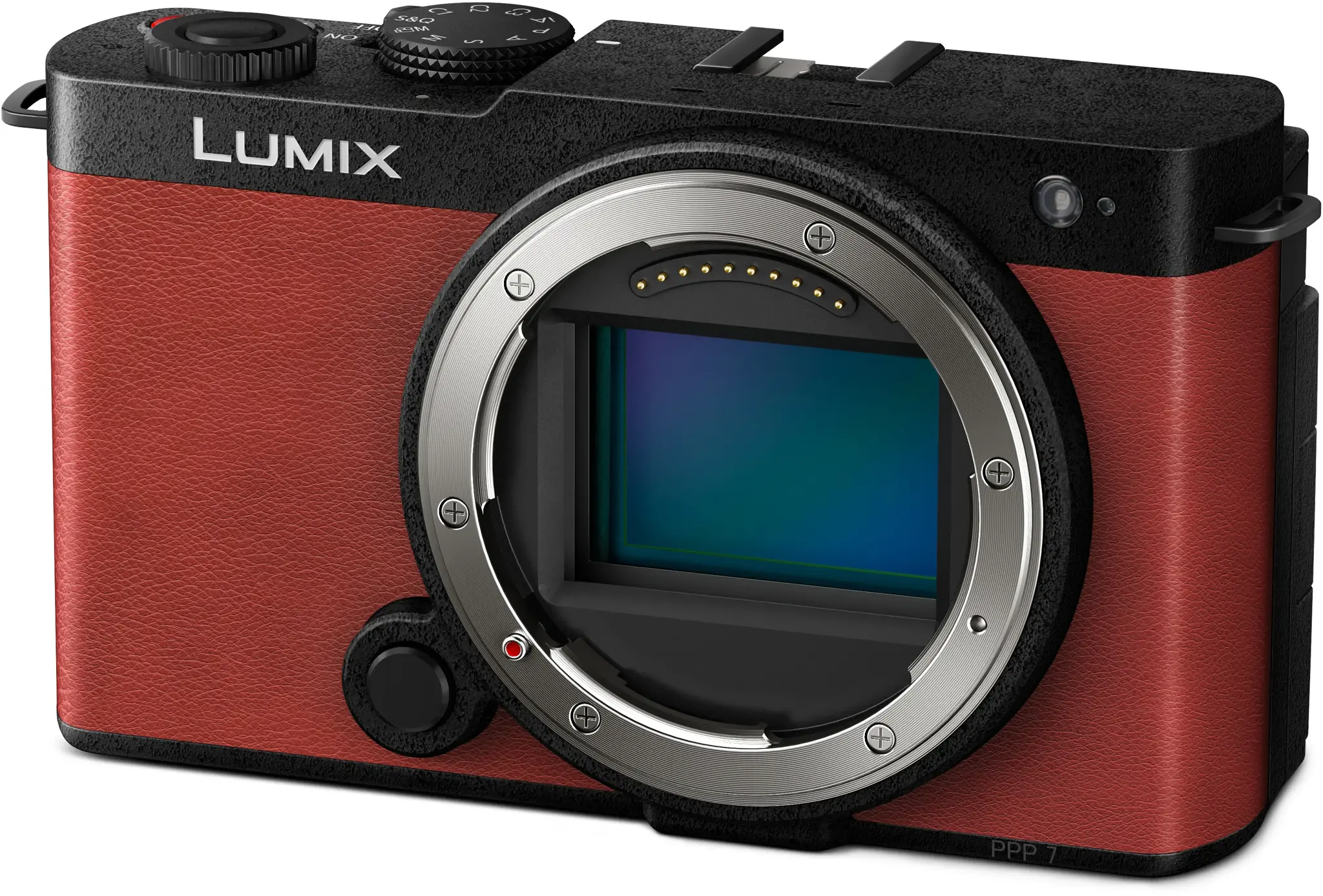 Panasonic Lumix DC-S9 body, crimson red