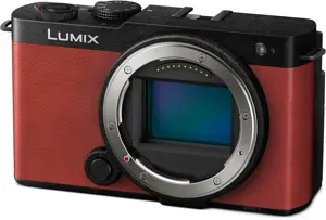 Panasonic Lumix DC-S9 body, crimson red