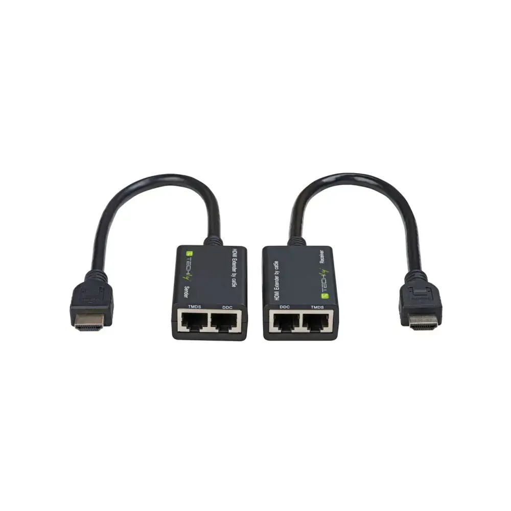 TECHLY 301153 "Techly" HDMI ilgintuvas "Cat.5e/6" kabeliu, iki 30 m