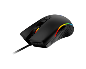 MSI FORGE GM300, Right-hand, Optical, USB Type-A, 7200 DPI, 1 ms, Black