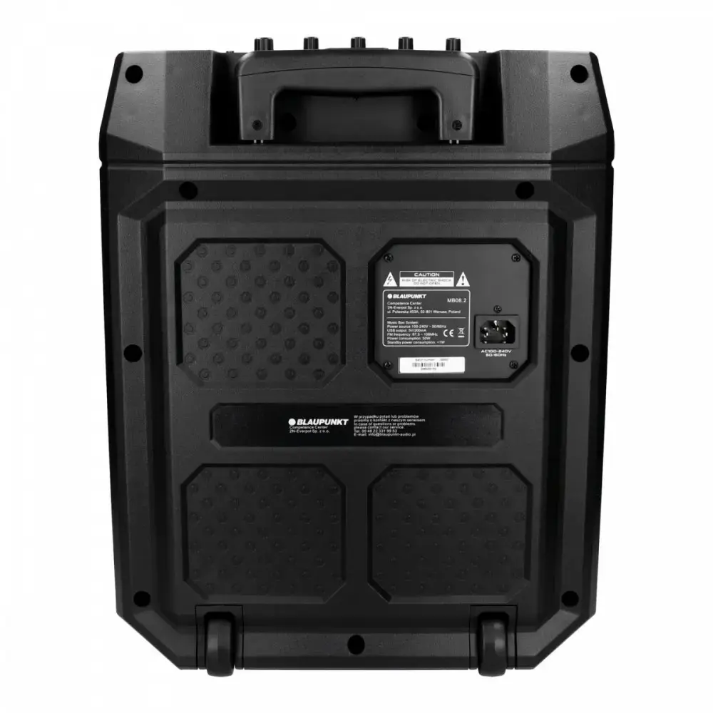 Blaupunkt audio system with Bluetooth and karaoke MB08.2 black