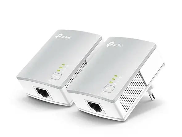 TP-Link TL-PA4010KIT, 600 Mbps, IEEE 802.3, IEEE 802.3u, Fast Ethernet, 10 100 Mbps, 10BASE-T, 100BASE-TX, HomePlug AV