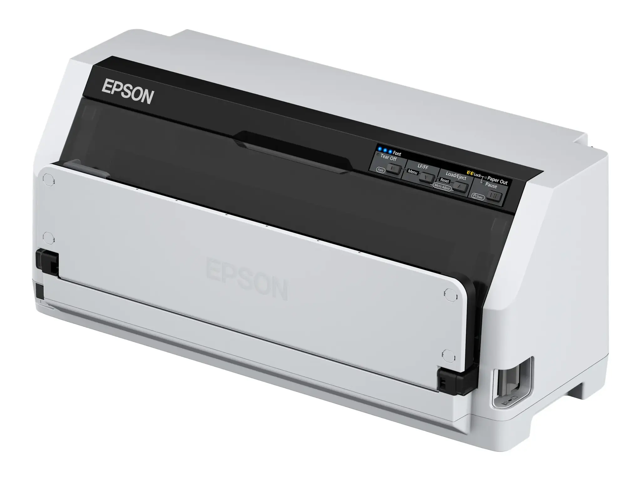 "Epson LQ-780", 487 cps, 360 x 180 DPI, 487 cps, 366 cps, 6 kopijos, CODABAR (NW-7), Code 128 (A/B/C), Code 39, EAN13, EAN8, Industrial 2/5, Interleaved 2/5, Matrix...