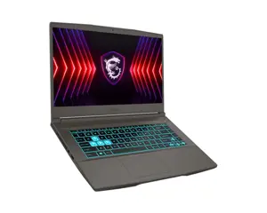 MSI Thin 15 B13VE-3091XPL Intel® Core™ i5 i5-13420H Laptop 39.6 cm (15.6") Full HD 16 GB DDR4-SDRAM 512 GB SSD NVIDIA GeForce RTX 4050 Wi-Fi 6E (802.11ax) NoOS Black