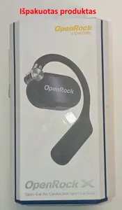 IŠPAKUOTA OpenRock X Open-Ear Earphones (black)