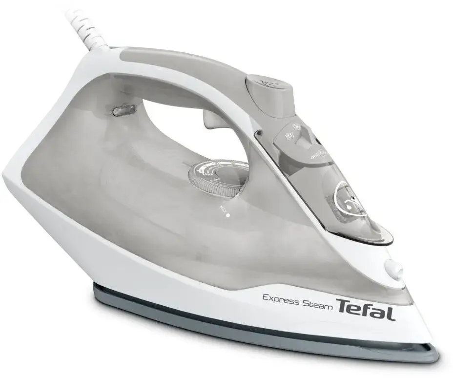 TEFAL Express Steam Iron | FV2863E1 | Steam Iron | 2500 W | Water tank capacity 270 ml | Continuous steam 30 g/min | Steam boost performance 200 g/min