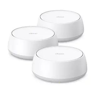Wireless Router TP-LINK Wireless Router 3-pack 5000 Mbps Mesh Wi-Fi 7 2x2.5GbE LAN \ WAN ports 2 Nu…