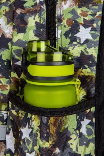 Mokyklinė kuprinė CoolPack Joy S Army Stars