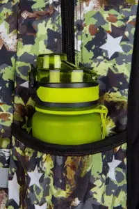 Mokyklinė kuprinė CoolPack Joy S Army Stars