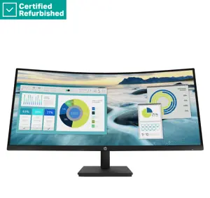 RENEW SILVER HP P34hc G4 Curved Charging Monitor - 34" 3440x1440 WQHD 250-nit 100Hz AG, Curved, VA,…