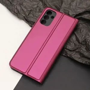 Išmanusis minkštas dėklas Motorola Moto G53 burgundy