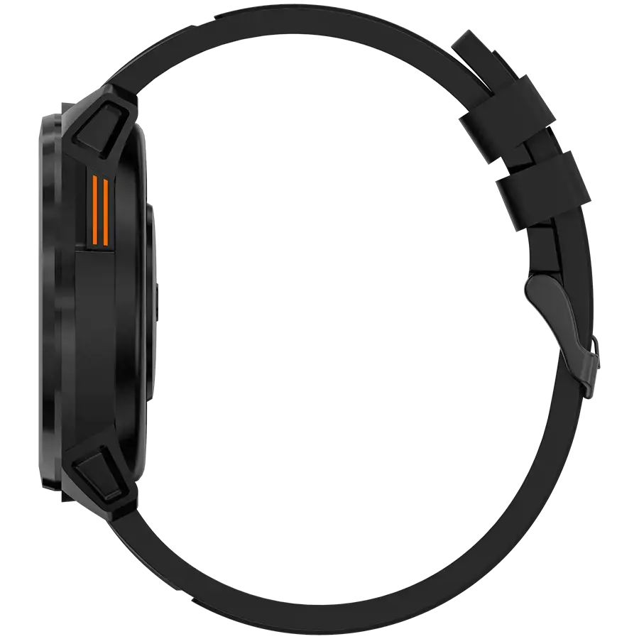 CANYON Maverick SW-83,Smart Watch, Realtek 8762DT, IPS1.32'' 360x360, ARM Cortex-M4F,RAM192KB/ROM128MB, 400mAh 3.8v,GPS,128 Sport modes,IP68,STRAVA support,Real-Time Heart Rate & SpO2, black case & silicone strap 46*45.4mm 259*20mm, black