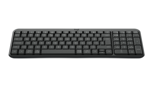 Logitech K250 Compact Belaidė klaviatūra, Bluetooth, US Int, Graphite