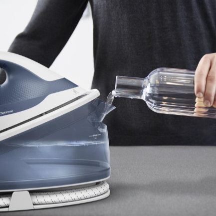 Tefal Express Optimal SV4110 2200 W 1.2 L Ceramic Express Glide Blue, White