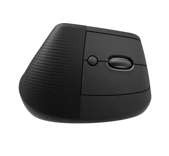 "LOGITECH LIFT" dešinioji vertikalioji ergonominė pelė - GRAFITAS / BLACK - EMEA