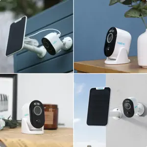 Reolink Argus Series B330 - 5MP Outdoor Battery Camera, Person/Vehicle Detection, Color Night Vision, 5/2.4 GHz Wi-Fi, IP security camera, Indoor & outdoor, Wireless, Amazon Alexa & Google Assistant, 6500 K, Wall