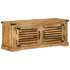 Batu skrynia Ruda 110 x 38 x 45 cm Mango medienos masyvas