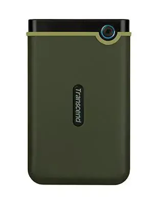TRANSCEND 2TB Slim StoreJet 2,5 colio M3G nešiojamasis USB3.0 karinės žalios spalvos