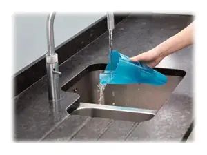 "Black & Decker" rankinis dulkių siurblys WDC215WA mėlynas, titano spalvos, be maišelio