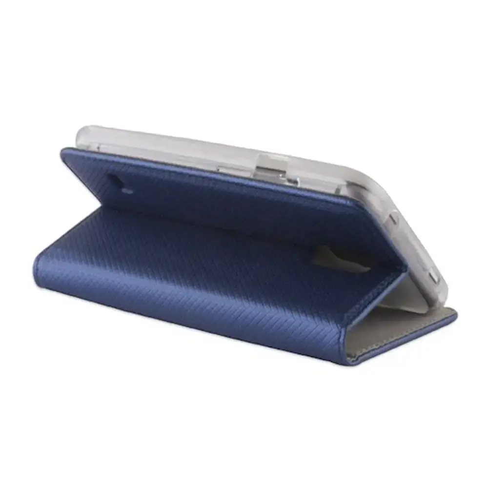 Išmanusis magnetinis dėklas, skirtas Xiaomi Redmi 12 4G / 12 5G, tamsiai mėlynas