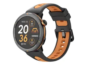Hammer Watch 2 Lite | Smart watch | AMOLED | 1.43" | Waterproof | Black