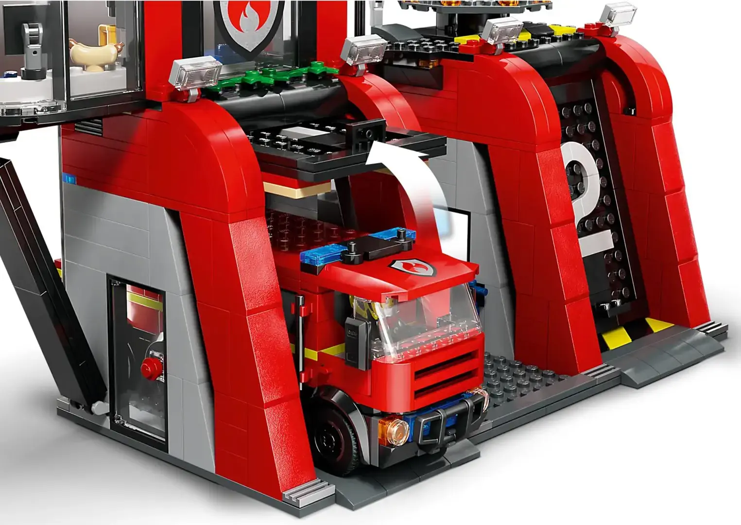 LEGO CITY 60414 FIRE STATION WITH FIRE TRUCK
