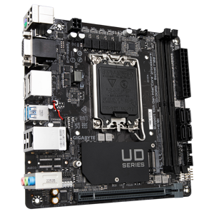 GIGABYTE H610I Motherboard - Supports Intel Core 14th CPUs, 4+1+1 Hybrid Digital VRM, up to 5600MHz DDR5, 1xPCIe 3.0 M.2, GbE LAN, USB 3.2 Gen 1, Intel, LGA 1700, Intel® Celeron®, Intel® Core™ i3, Intel® Core™ i5, Intel® Core™ i7, Intel® Core™ i9, Intel Pentium G, LGA 1700, 64 GB, DDR5-SDRAM