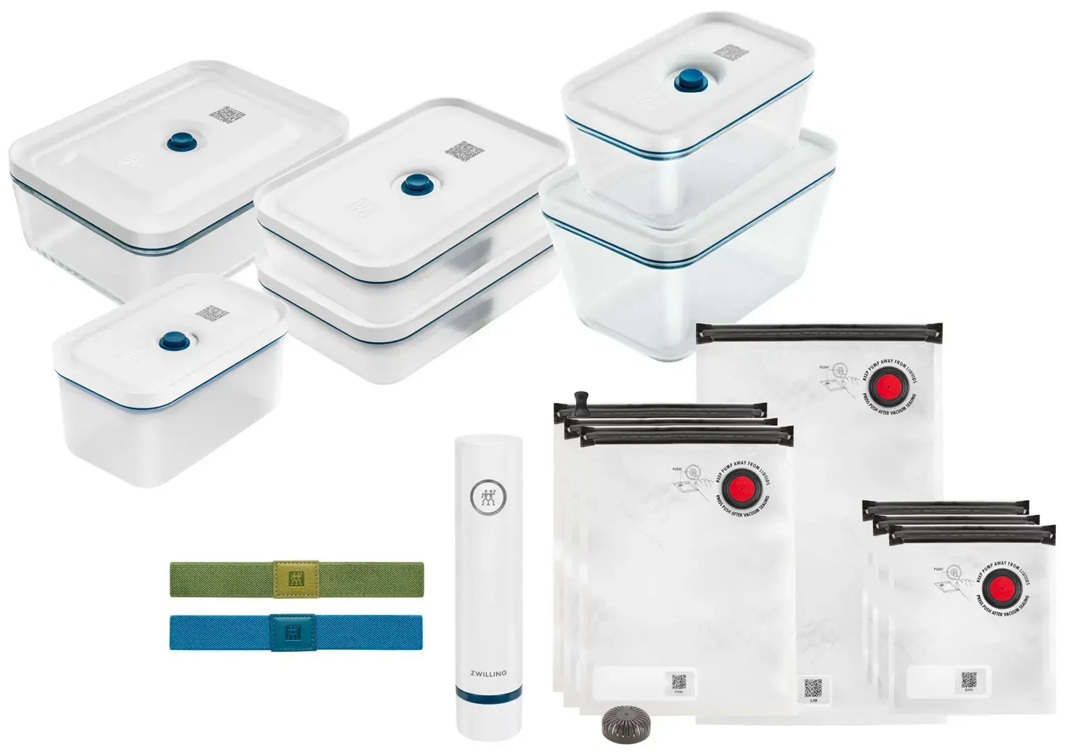 M/L plastikinis pradinis rinkinys ZWILLING Fresh & Save 36815-016-0