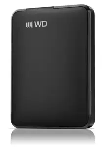 Western Digital Elements Portable (USB-C) external hard drive 1 TB 2.5" USB Type-C 3.2 Gen 1 (3.1 Gen 1) Black