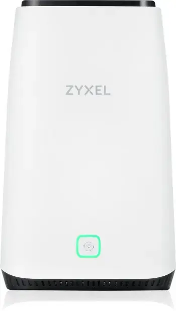 Zyxel FWA510, "Wi-Fi 6" (802.11ax), trijų dažnių (2,4 GHz / 5 GHz / 5 GHz), Ethernet LAN, 5G, juodas, baltas, stalinis maršrutizatorius