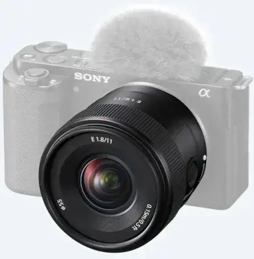 Sony SEL11F18, teleobjektyvas, 12/11, Sony E