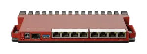 MikroTik maršrutizatorius L009UiGS-RM Be "Wi-Fi", 10/100/1000 Mbps, Ethernet LAN (RJ-45) prievadai …