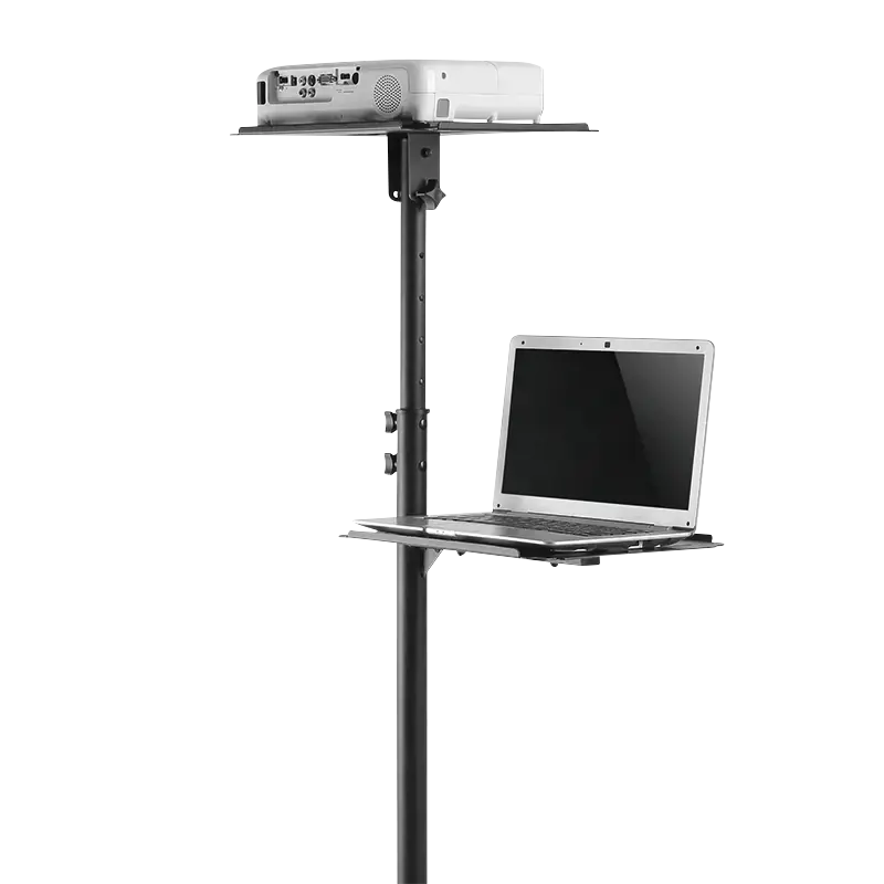 LOGILINK BP0069 LOGILINK - Plieninis reguliuojamas projektoriaus ir nešiojamojo kompiuterio vežimėlis