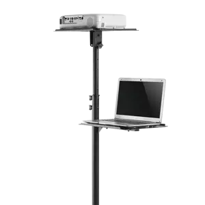 LOGILINK BP0069 LOGILINK - Plieninis reguliuojamas projektoriaus ir nešiojamojo kompiuterio vežimėlis