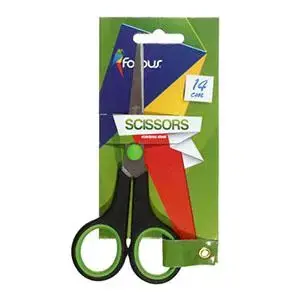 Žirklės Forpus, 14cm, gumuotos