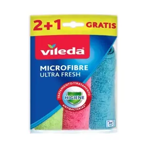 Valymo šluostė "Vileda Microfibre Ultra Fresh" 3 vnt.