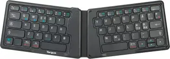 Targus AKF003NO, Mini, "Bluetooth", QWERTY, juodas